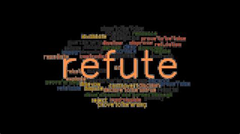 refute synonym|what does refute mean.